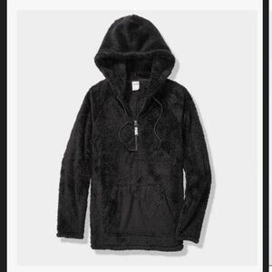 New without tag pink teddy pull over size large